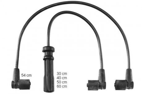 Комплект кабелів запалювання VOLVO 740/ 760/ 940 CHAMPION CLS236