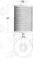 Фільтр масла CHAMPION X103606