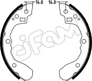 Автозапчасть CIFAM 153217