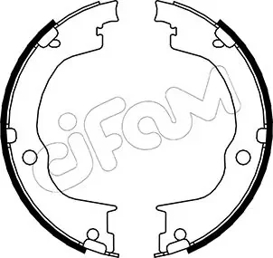 Фото opel комплект барабанних колодок antara a (l07) 2.4 4x4 10-15 CIFAM 153-317 OPEL Комплект барабанних колодок ANTARA A (L07) 2.4 4x4 10-15 CIFAM 153-317