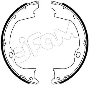 Фото jeep комплект барабанних колодок grand cherokee iii (wh, wk) 3.0 crd 05-10, dodge durango (wd) 3.6 awd 11- CIFAM 153-515 JEEP Комплект барабанних колодок GRAND CHEROKEE III (WH, WK) 3.0 CRD 05-10, DODGE DURANGO (WD) 3.6 AWD 11- CIFAM 153-515
