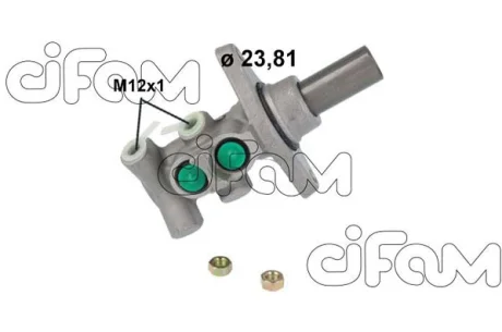 Фото ford головний гальмівний циліндр transit connect (p65_, p70_, p80_) 1.8 16v 02-13 CIFAM 202-545 FORD Головний гальмівний циліндр TRANSIT CONNECT (P65_, P70_, P80_) 1.8 16V 02-13 CIFAM 202-545