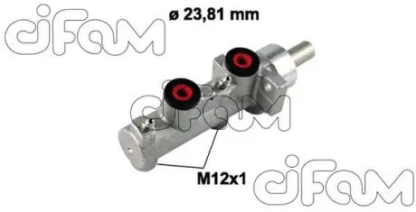 VW головний гальмівний циліндр Audi A3 96-03, 03-06, SEAT LEON 99-06, TOLEDO II 98-04, SKODA OCTAVIA II 99-01, 00-10,BORA 00-05, GOLF IV 97-04 CIFAM 202-600
