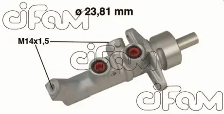 Головний гальмівний циліндр Avensis 03-(D1=23,81mm, +ESP)(Bosch) CIFAM 202-648