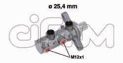 Цилиндр тормозной (главный) Citroen Jumper II/Peugeot Boxer/Fiat Ducato 2.0-3.0 D 06- (d=25.4mm) CIFAM 202727