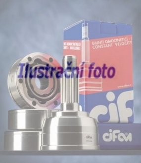 ШРКШ (ШРУС) зовнішній Astra/Vectra 1.9/2.0/2.2/3.0/3.2 CDTI/TDI 02- (26/30) 54,4mm/91mm CIFAM 607-506