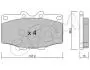 Тормозные колодки зад. Toyota Land Cruiser 84- CIFAM 822-109-0 (фото 1)