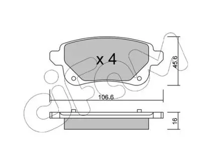 Автозапчасть CIFAM 82211120