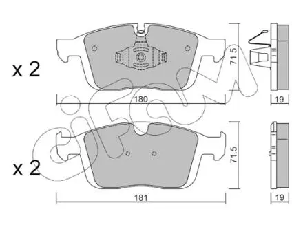 Автозапчасть CIFAM 82211880