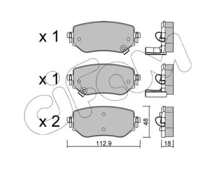 Автозапчасть CIFAM 82211920