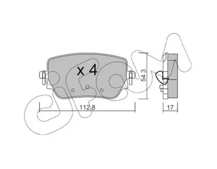 Автозапчасть CIFAM 82211960