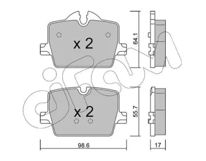 Автозапчасть CIFAM 82212650