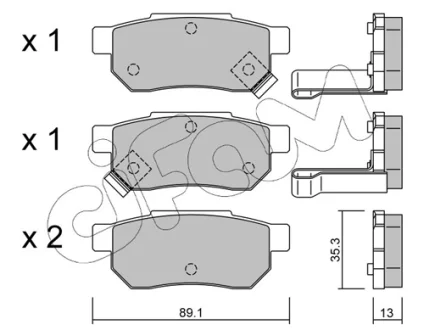 Автозапчасть CIFAM 8221701