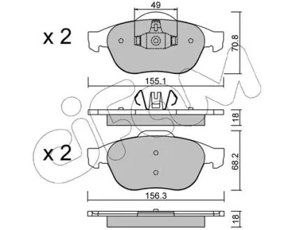 Автозапчасть CIFAM 8223362