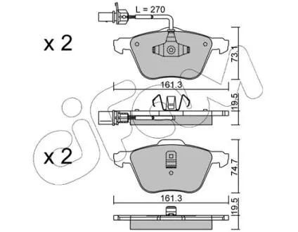Автозапчасть CIFAM 8225510
