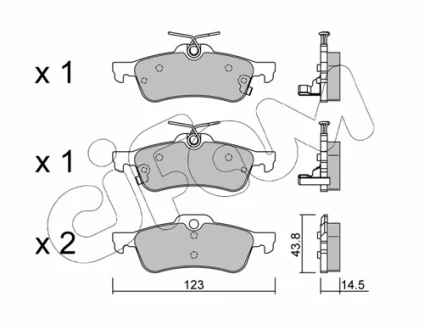 Фото автозапчасть CIFAM 8225561 Автозапчасть CIFAM 8225561