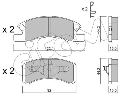 Автозапчасть CIFAM 8226050