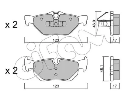 Автозапчасть CIFAM 8226420