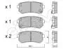 Колодки тормозные задние. Accent/Ceed/Cerato/Creta/i20 (05-21) CIFAM 822-725-0 (фото 1)