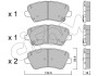 Колодки тормозные перед. Ceed/Cerato/Elantra/Equus/i30 (09-21) CIFAM 822-944-0 (фото 1)