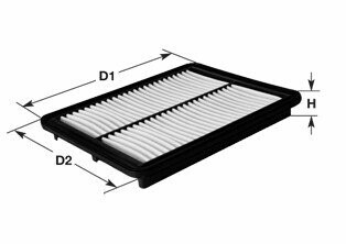 Фільтр повітряний CLEAN FILTERS MA1145