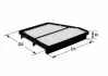 Фильтр воздушный CLEAN FILTERS MA1394 (фото 1)