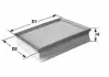 Фильтр воздушный CLEAN FILTERS MA3127 (фото 1)