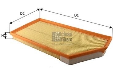 Фильтр воздушный MB E-class (W213/S213) 2.0 CDI 16- CLEAN FILTERS MA3476