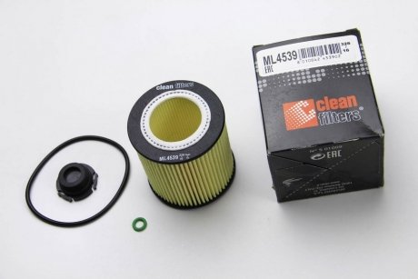 Фильтр масляный BMW 1/2/3/4/5/X1/X5 11- CLEAN FILTERS ML4539 (фото 1)