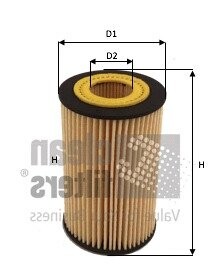 Фільтр масляний Audi A4/A6/A7/A8 3.0 TFSI 08-18 CLEAN FILTERS ML4578 (фото 1)