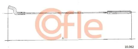 Тросик газа COFLE 10062