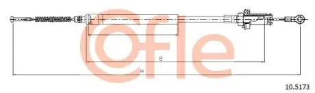 Автозапчасть COFLE 105173