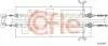 Трос ручного тормоза зад. Ford Transit Connect 200/220 DS1,8TDdi-1,8TDCi –1,8 (small mod)(без ABS) 2007- 1792/1582x2 COFLE 105342 (фото 1)