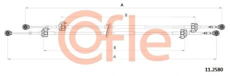 Автозапчасть COFLE 112580