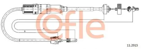 Трос сцепления Renault Espace 96-02 COFLE 112915