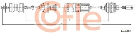 Трос сцепления COFLE 113267