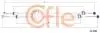 Трос КПП Citroen C2, C2 Enterprise, C3 I, C3 Pluriel 1.4D 02.02- COFLE 11.3281 (фото 1)