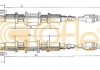 Трос стояночного тормоза COFLE 115852 (фото 1)