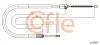 Трос ручного тормоза правый Renault Clio 1.2-1.4 98- COFLE 116583 (фото 1)