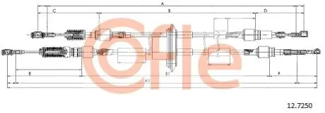 Автозапчасть COFLE 127250
