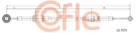 Автозапчасть COFLE 127271