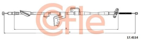 Трос стоянкового гальма COFLE 174114