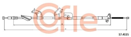 Трос стоянкового гальма COFLE 174115