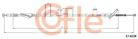Автозапчасть COFLE 174238