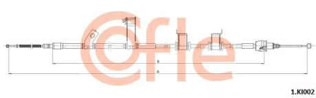 Автозапчасть COFLE 1KI002