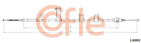 Автозапчасть COFLE 1KI002