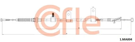 Автозапчасть COFLE 1MA004