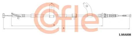 Тросовий привод, стоянкове гальмо COFLE 1MA008