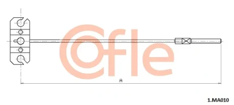 Автозапчасть COFLE 1MA010
