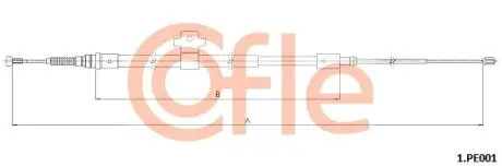 Автозапчасть COFLE 1PE001